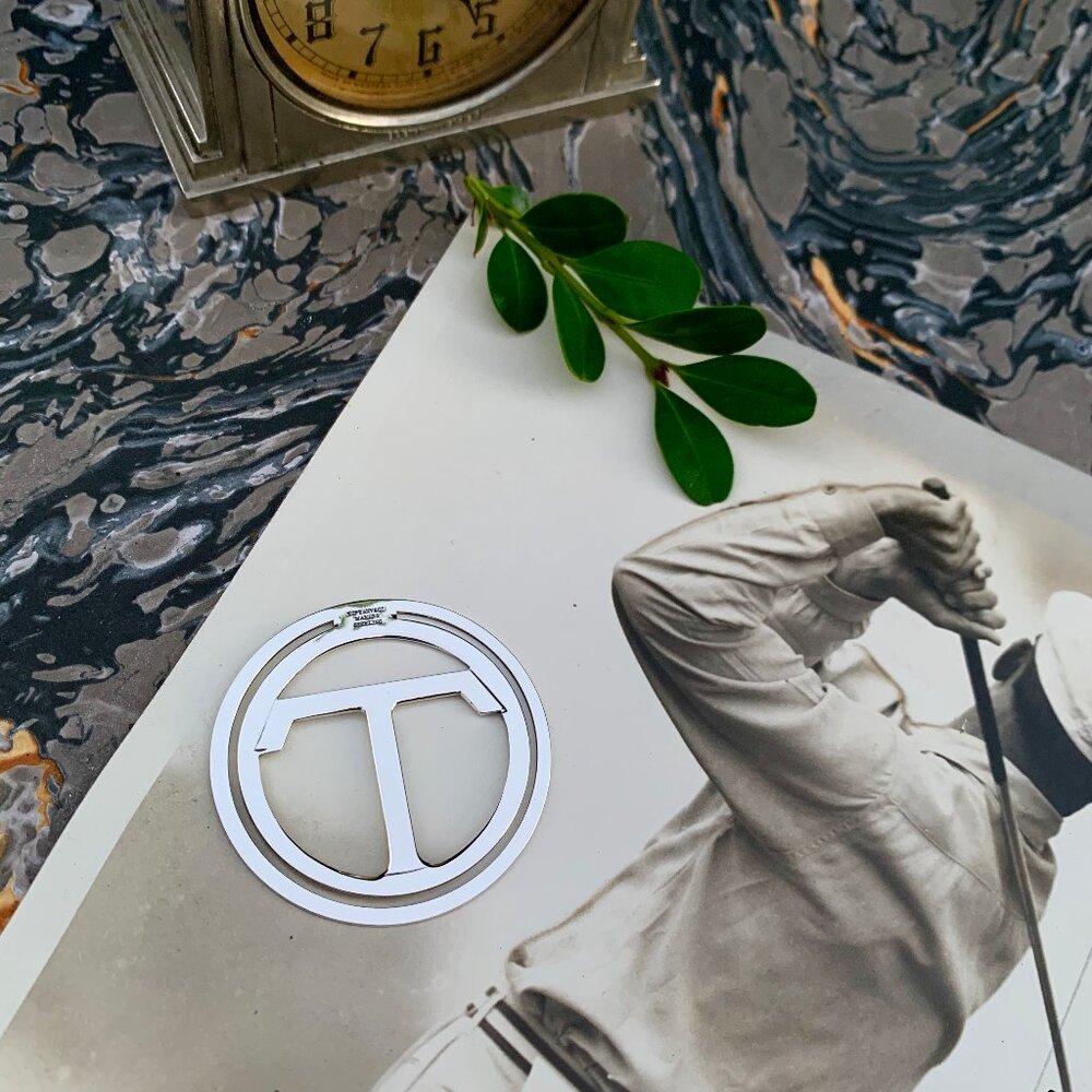 Tiffany & Co. Makers Sterling Silver "T" Bookmark